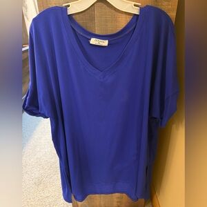 Zenana Outfitters Royal Blue Short Sleeve Tee